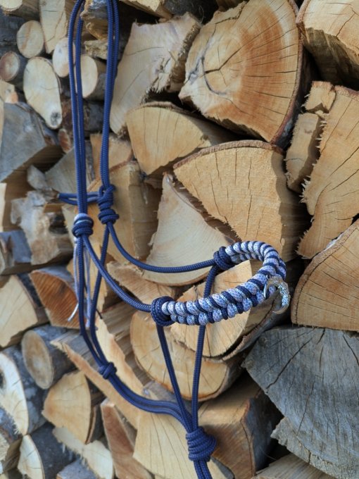 Licol "Lune" bleu marine taille poney
