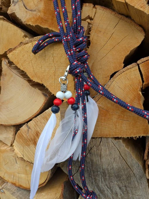 Licol "Aya" bleu marine taille cob