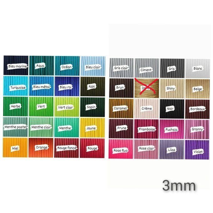 Cordelette Aya personnalisée