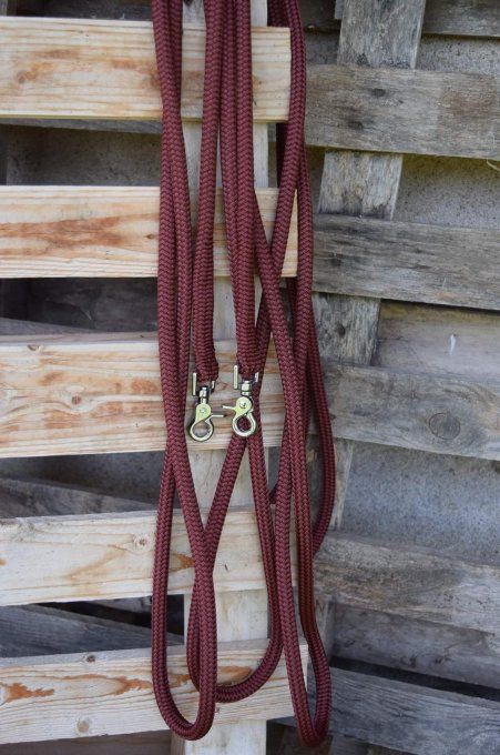 Rênes en corde