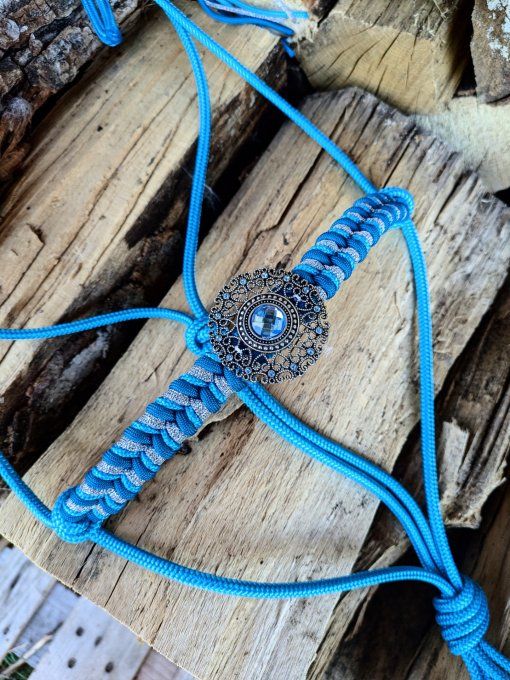 Licol Omena bleu océan taille cheval