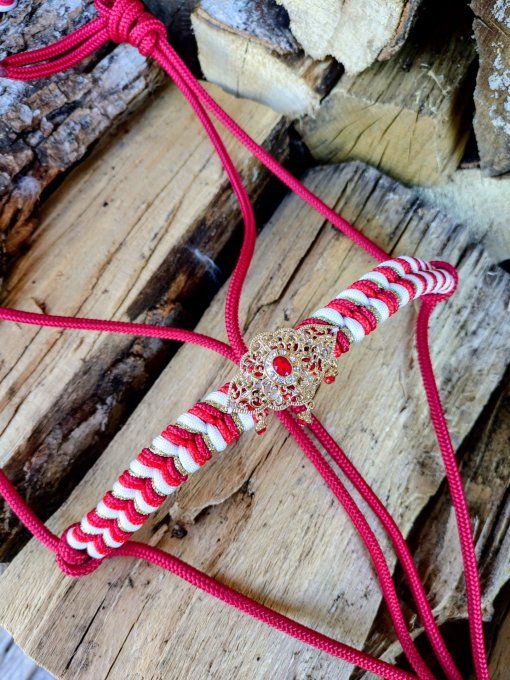 Licol Stella rouge taille cheval