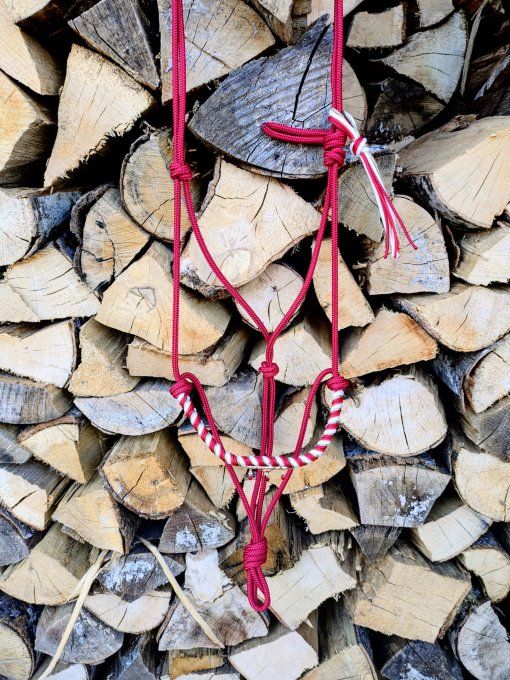 Licol Stella rouge taille cheval