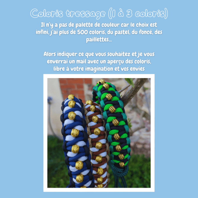 Licol Odyssée personnalisé