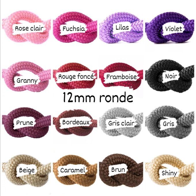 Muserolle side pull en corde