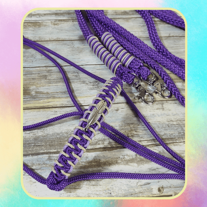 Ensemble violet taille poney