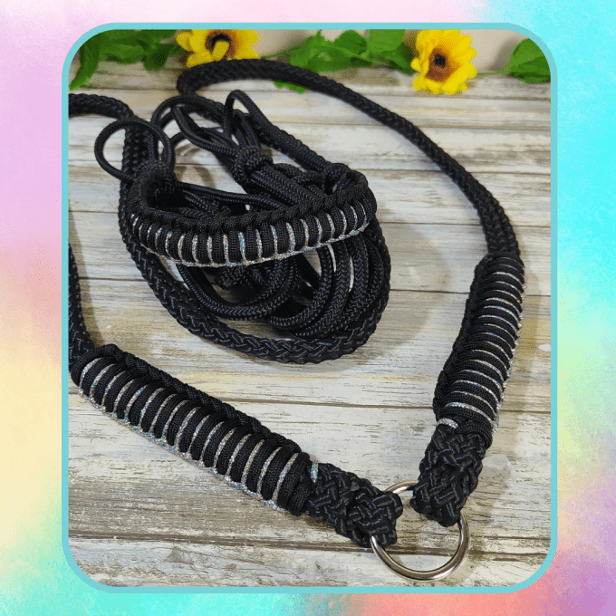 Ensemble unique noir, taille cheval