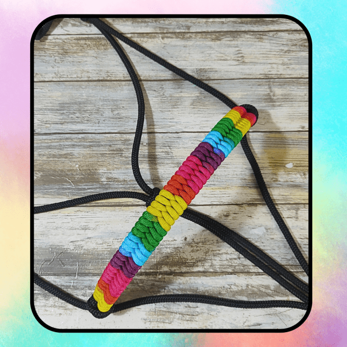 Licol noir multi taille cheval