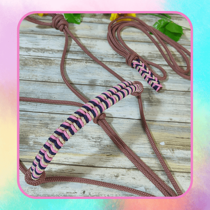 Ensemble rose cuivré taille cob