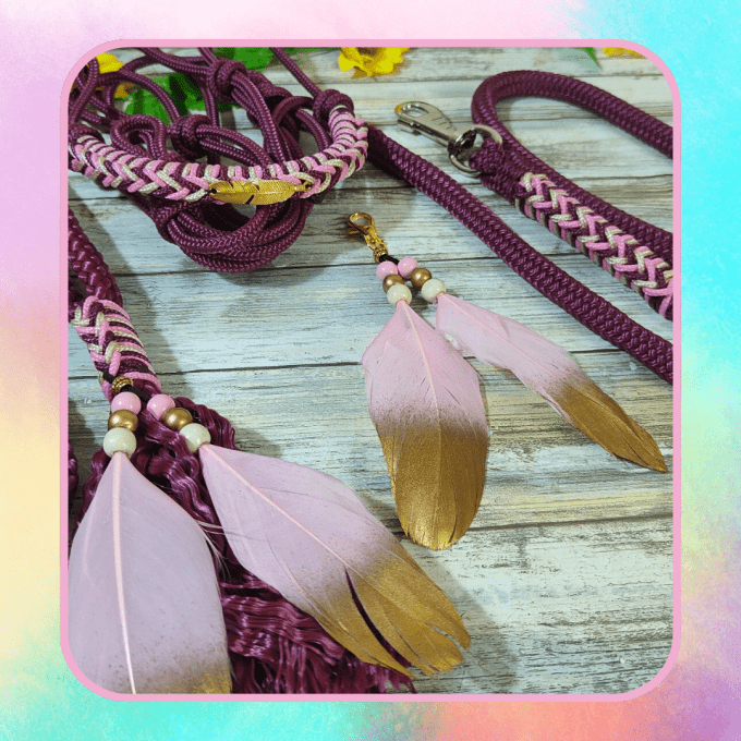 Ensemble Prune et rose taille cob