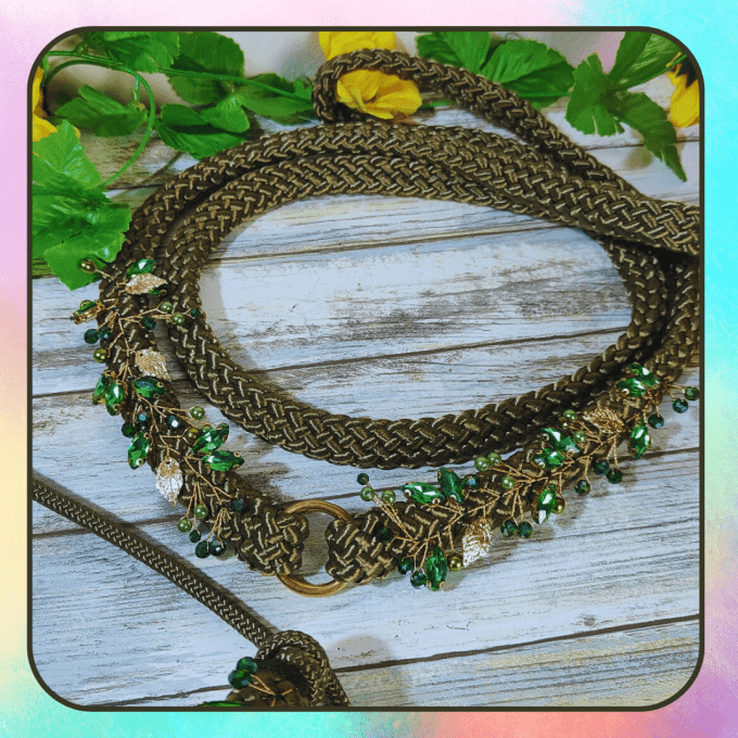 Ensemble "Freya" kaki taille cheval