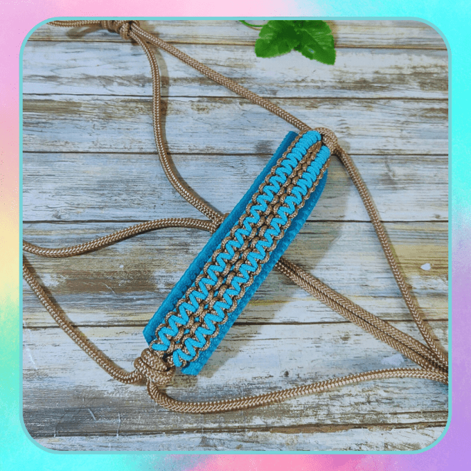 Ensemble "Ultra" beige/turquoise taille cob