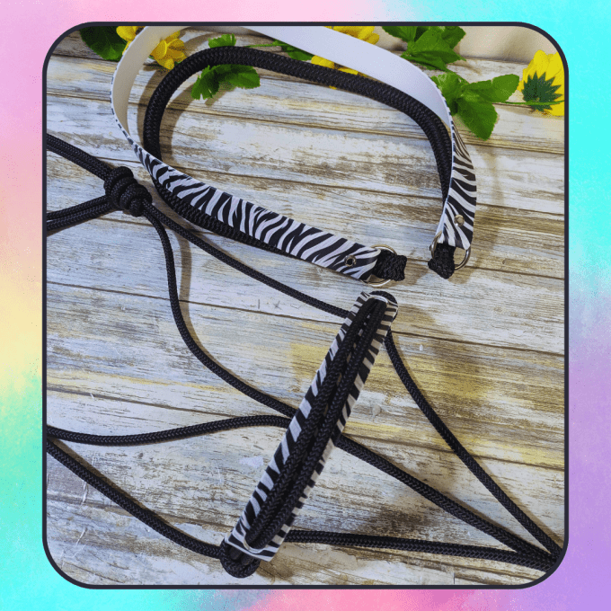 Ensemble "Zébré" taille cob