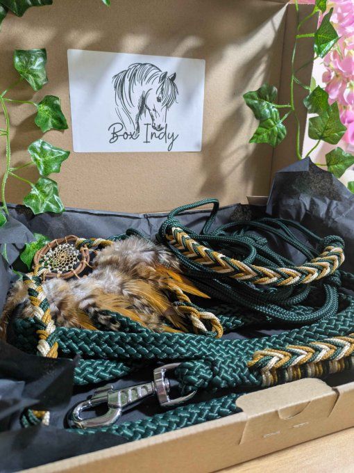 Ensemble "Indy" vert sapin taille cob