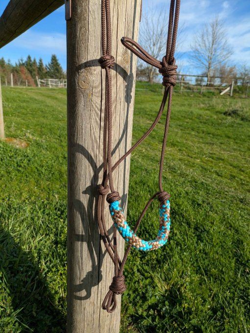 Licol brun muserolle confort skyland taille cob