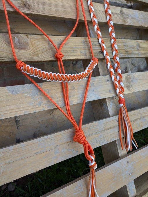 Ensemble "Tundra" orange taille cheval