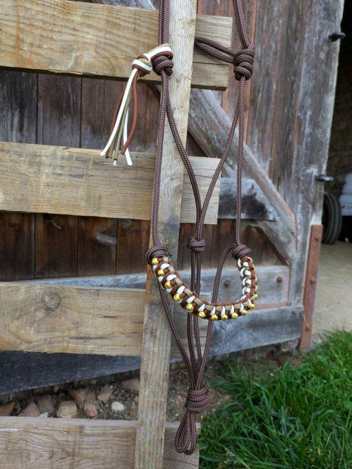 Licol Odyssée brun taille cob