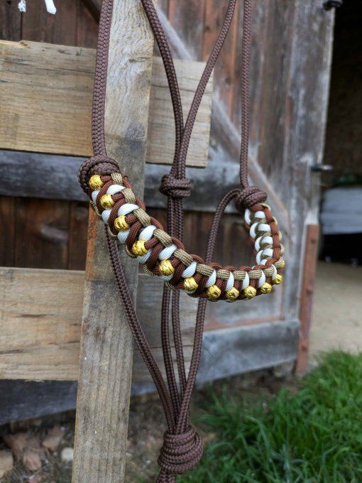 Licol Odyssée brun taille cob