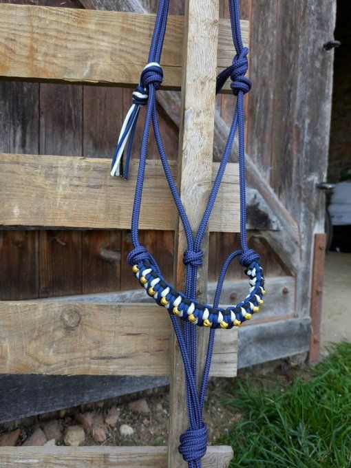 Licol Odyssée bleu marine taille cob