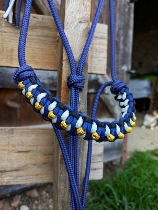 Licol Odyssée bleu marine taille cob