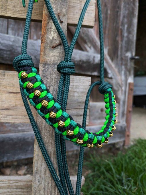 Licol Odyssée vert sapin taille cheval