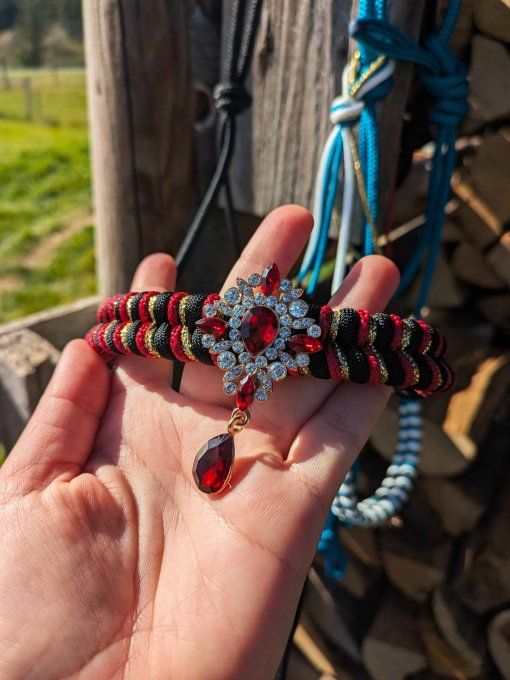 Licol Eniripsa noir taille cheval