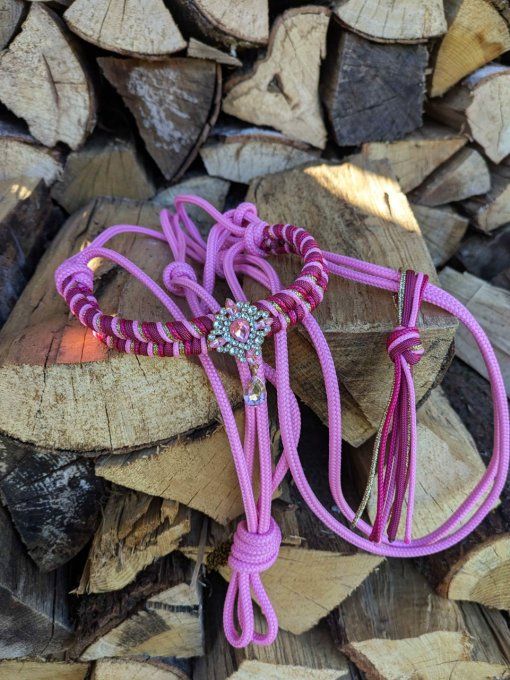 Licol Eniripsa rose taille cheval