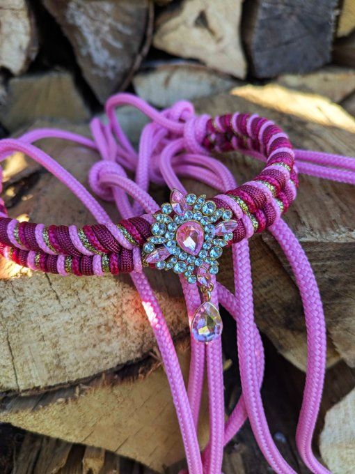 Licol Eniripsa rose taille cheval