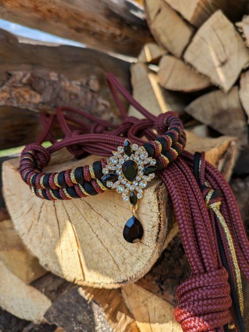 Licol Eniripsa bordeaux taille cob