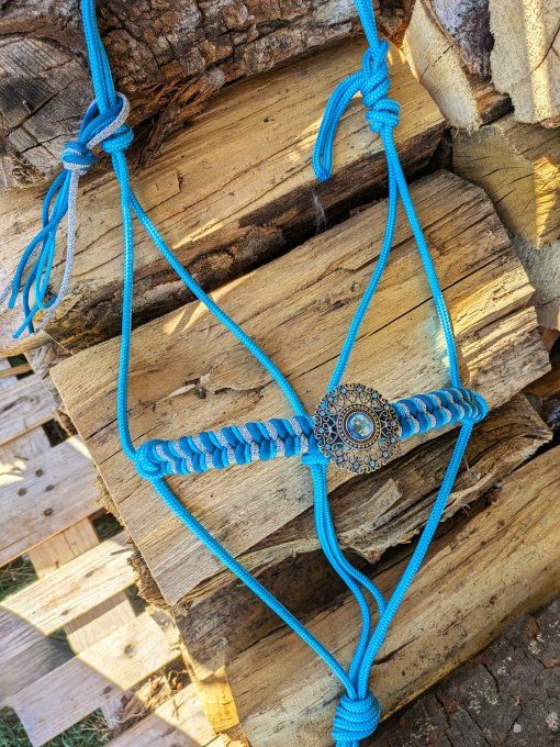 Licol Omena bleu océan taille cheval