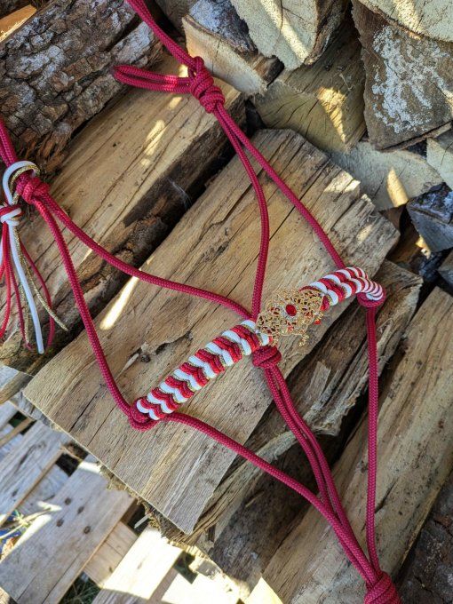 Licol Stella rouge taille cheval