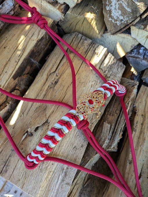 Licol Stella rouge taille cheval