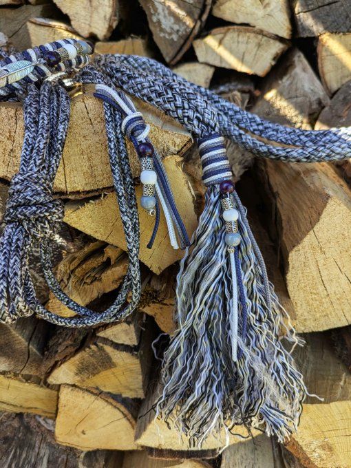 Ensemble gris chiné taille cob