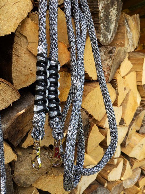 Ensemble gris chiné taille cob