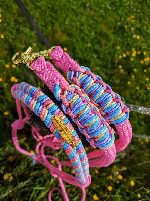 Ensemble rose clair taille cob