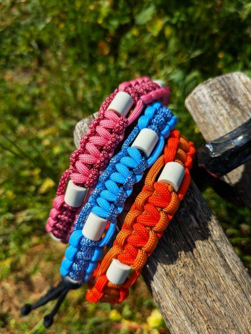 Collier EM en perles céramique pour chien