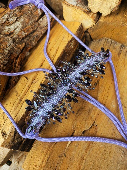 Licol Naiade lilas taille cob