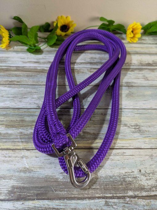 Longe violette ronde 2m80
