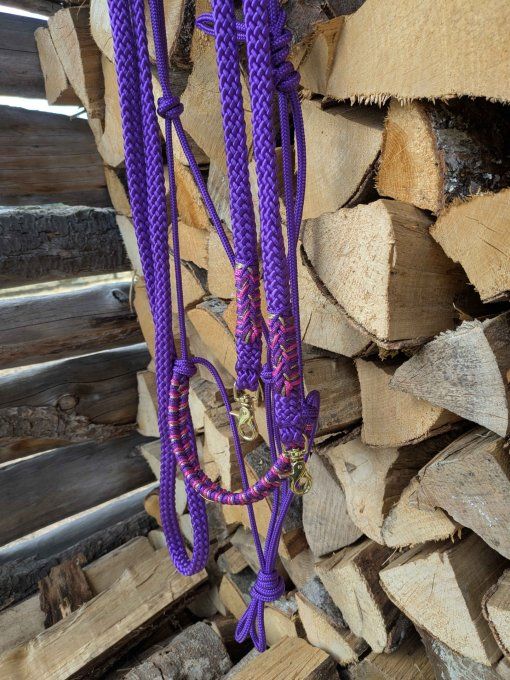 Ensemble violet taille cheval
