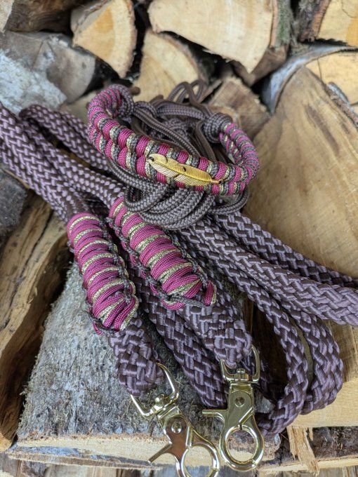Ensemble brun taille cheval