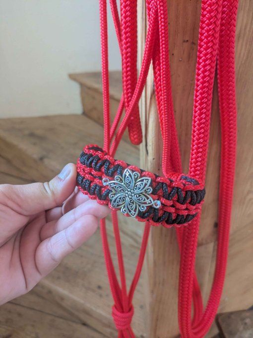 Ensemble rouge/noir taille cob