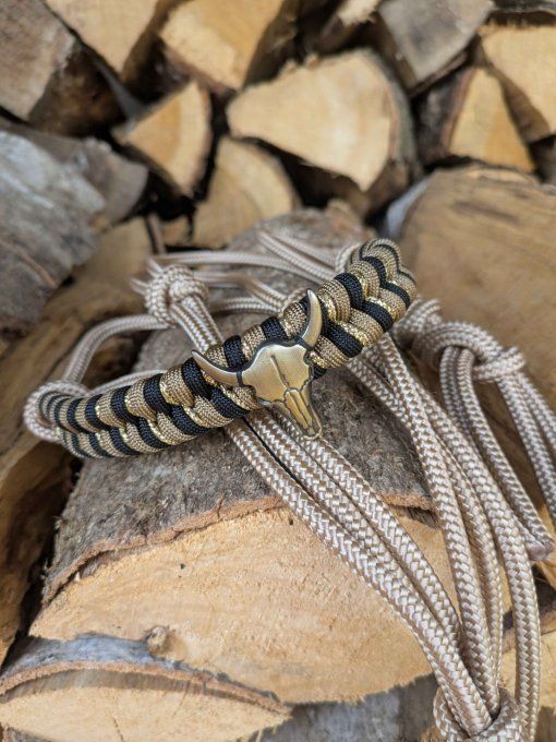 Licol "Texas"  beige taille cob