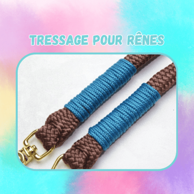 Option tressage à rajouter sur vos rênes